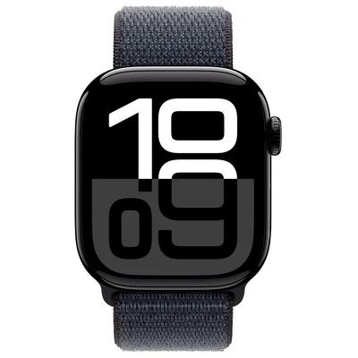 Смарт-часы Apple Watch Series 10 42mm черный с черным Loop ремешком