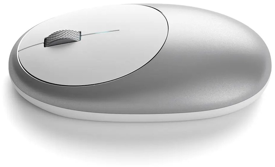 Беспроводная мышь Satechi M1 Bluetooth Wireless Mouse серебристый