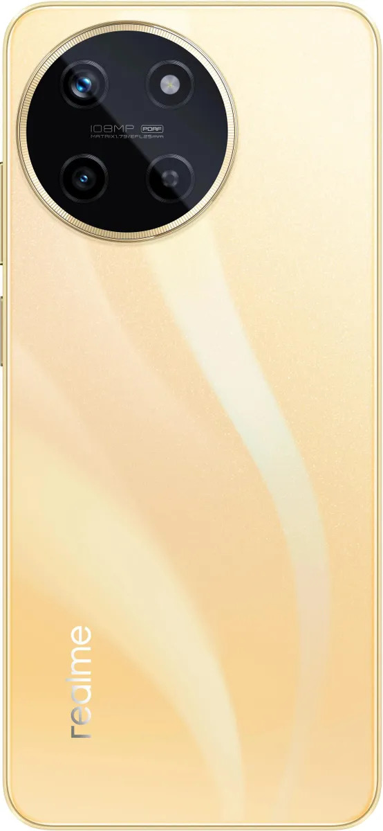 Смартфон Realme 11 8/256 ГБ золотистый