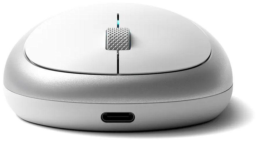 Беспроводная мышь Satechi M1 Bluetooth Wireless Mouse серебристый