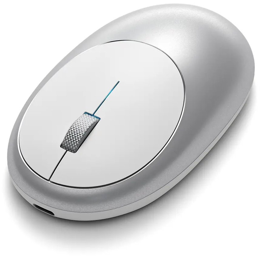 Беспроводная мышь Satechi M1 Bluetooth Wireless Mouse серебристый