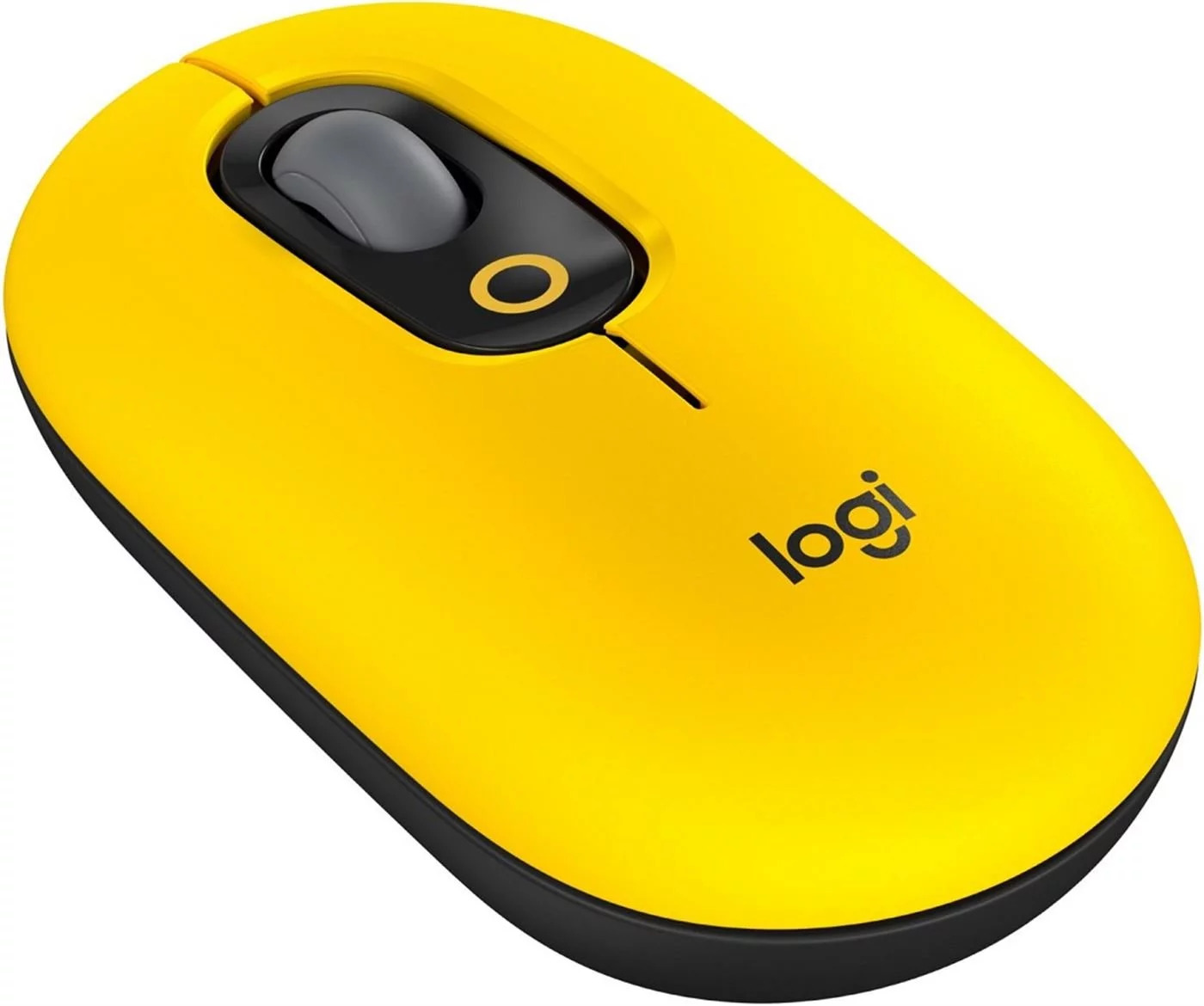Беспроводная мышь Logitech POP Mouse желтый 