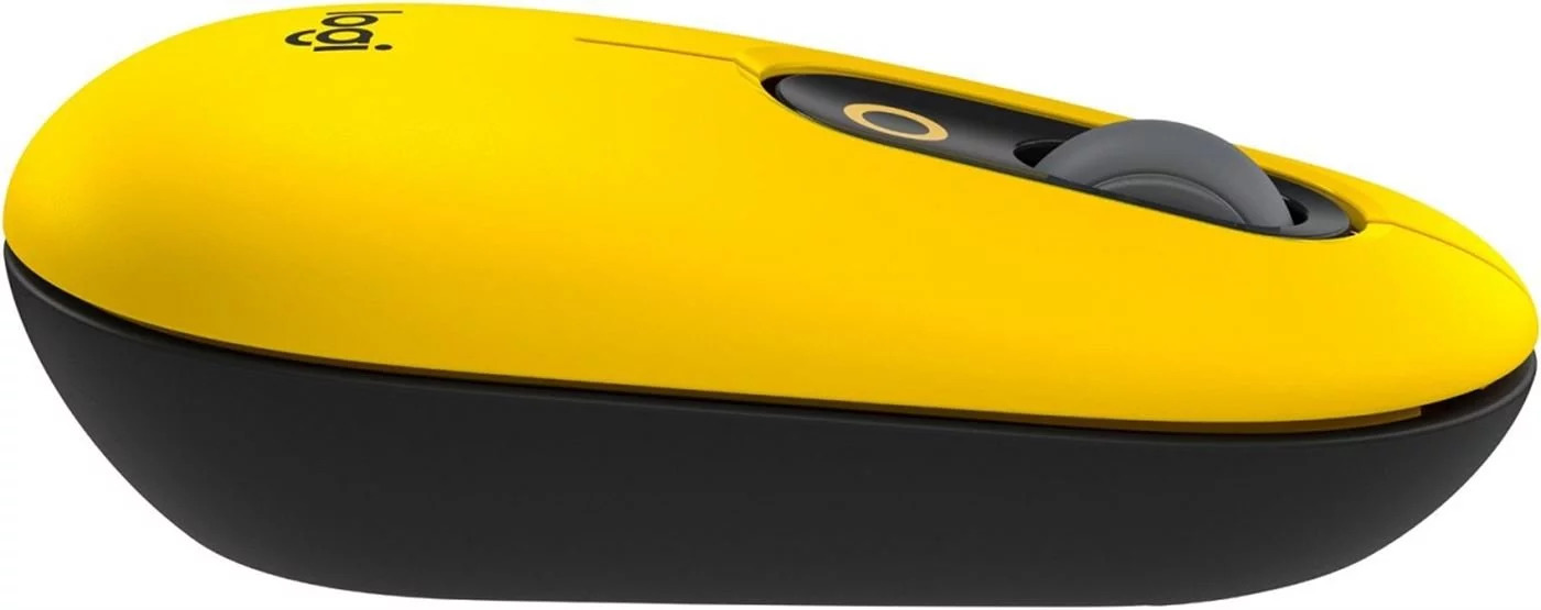 Беспроводная мышь Logitech POP Mouse желтый 