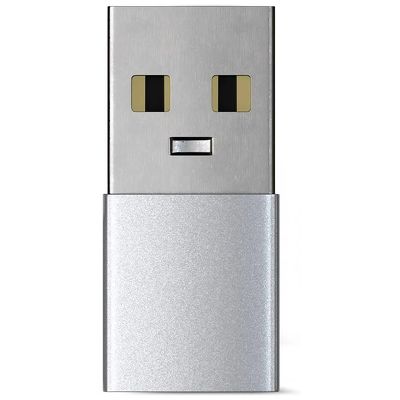 Адаптер Satechi USB Type-A to Type-C ST-TAUCS серебристый