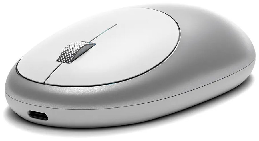 Беспроводная мышь Satechi M1 Bluetooth Wireless Mouse серебристый