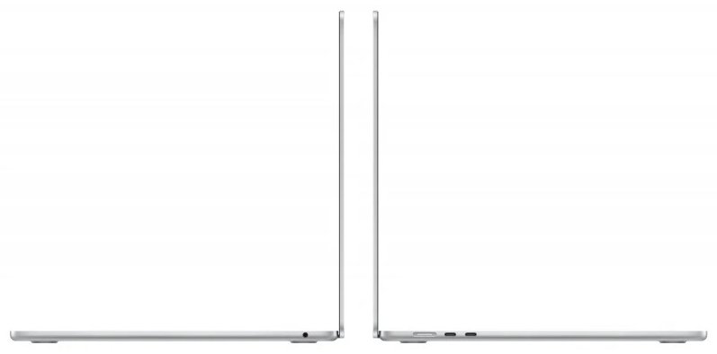 15,3" Ноутбук Apple MacBook Air M2/8/256 ГБ серебристый MQKR3
