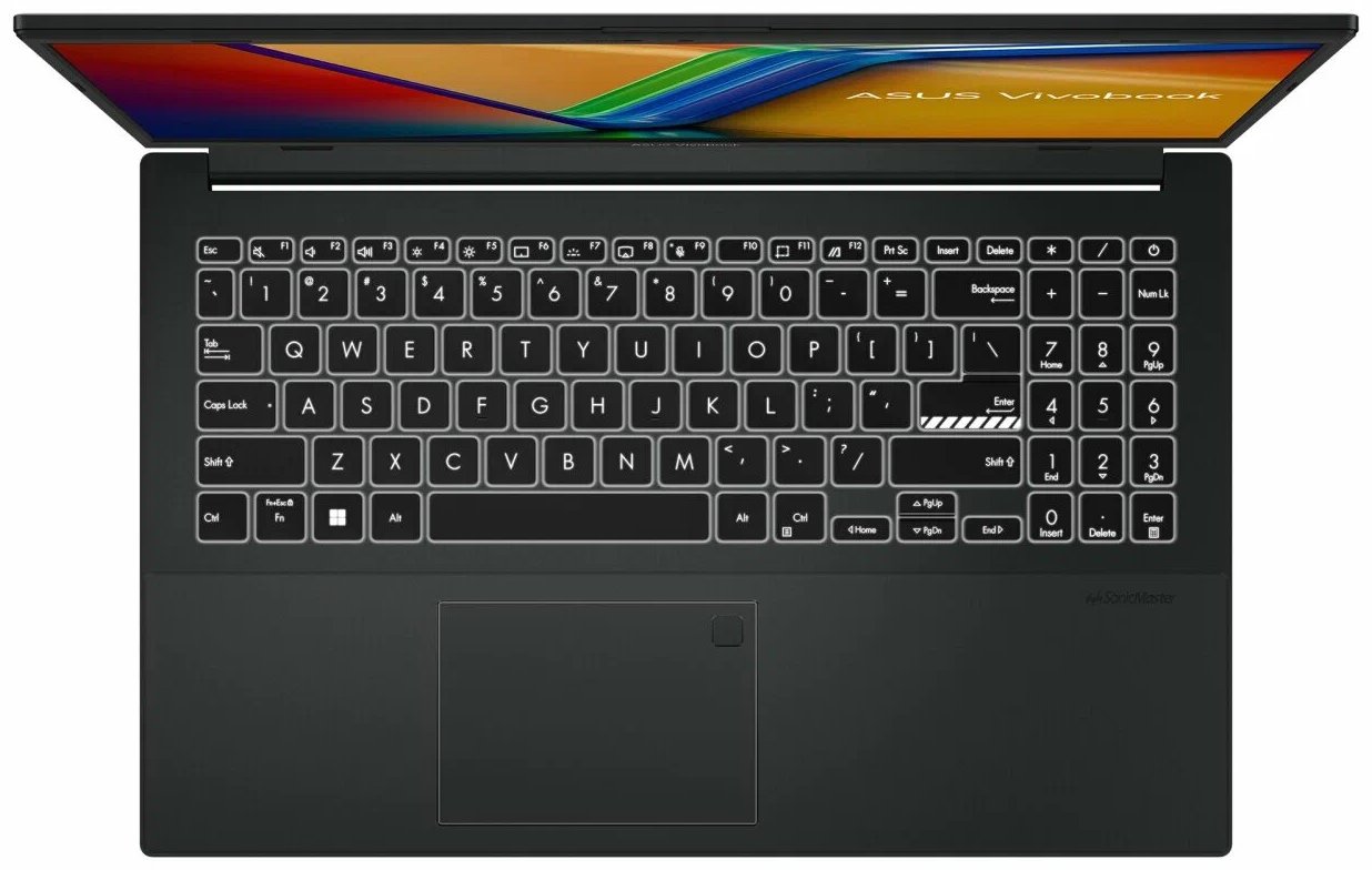 15,6" Ноутбук ASUS Vivobook Go 15 E1504FA-BQ753 черный 
