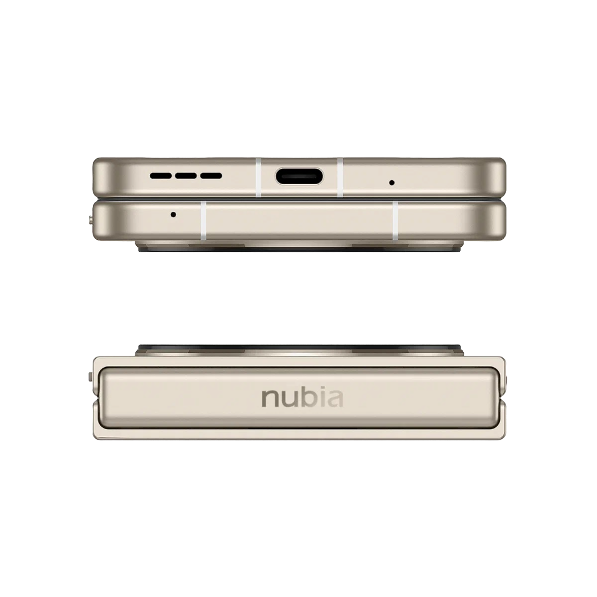 Смартфон ZTE Nubia Flip 8/256 ГБ золотистый