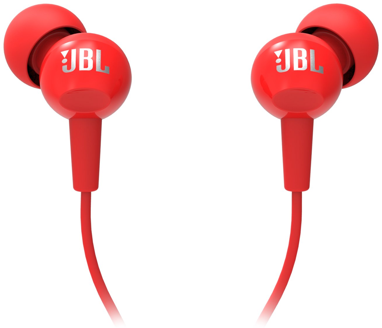 Проводные наушники JBL C100SI красный