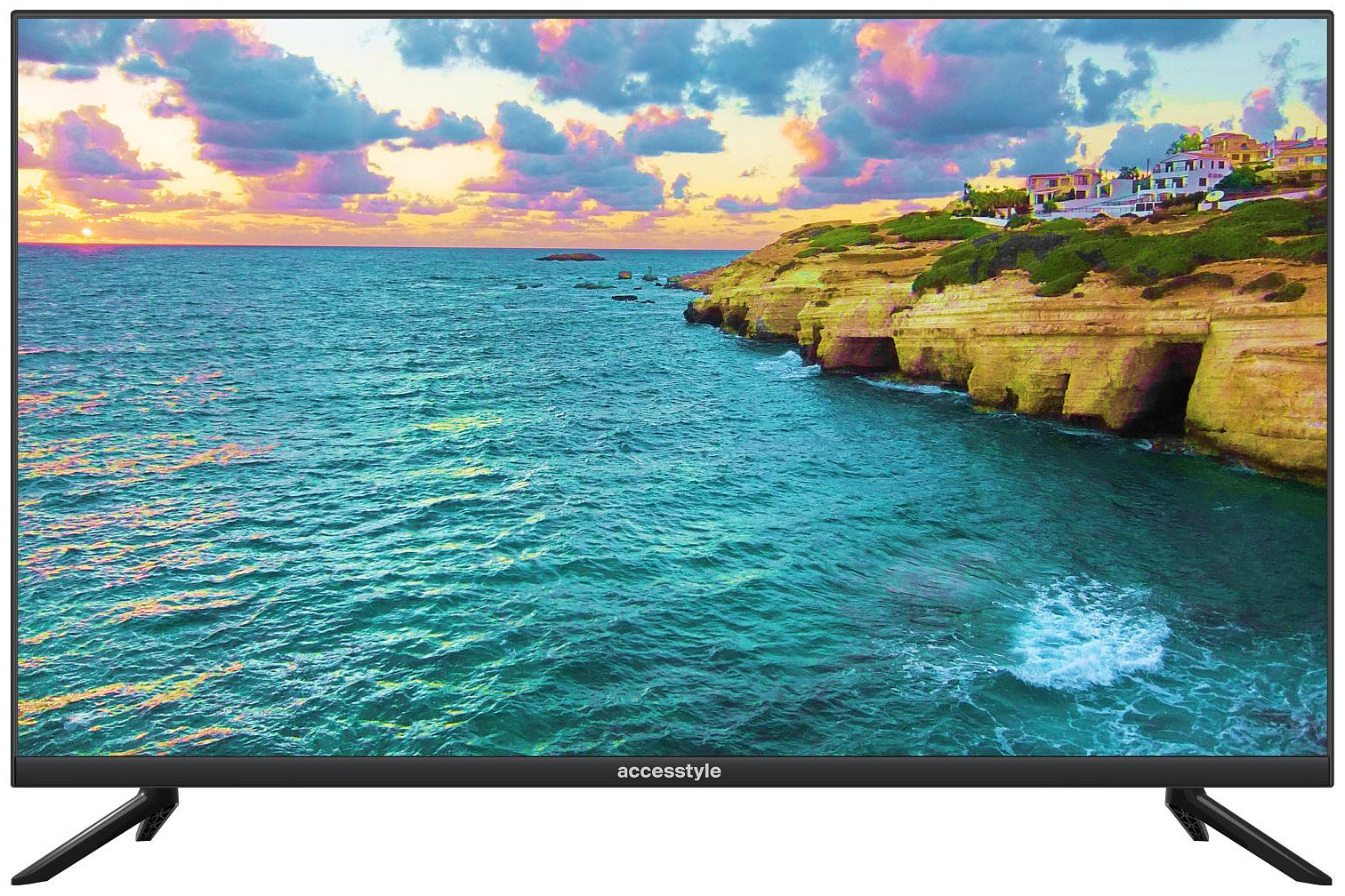 Телевизор Accesstyle UHD 55 U55EY1500B 55" черный