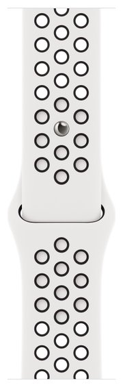 Смарт-часы Apple Watch SE 2 40mm серебристый с белым Nike ремешком 