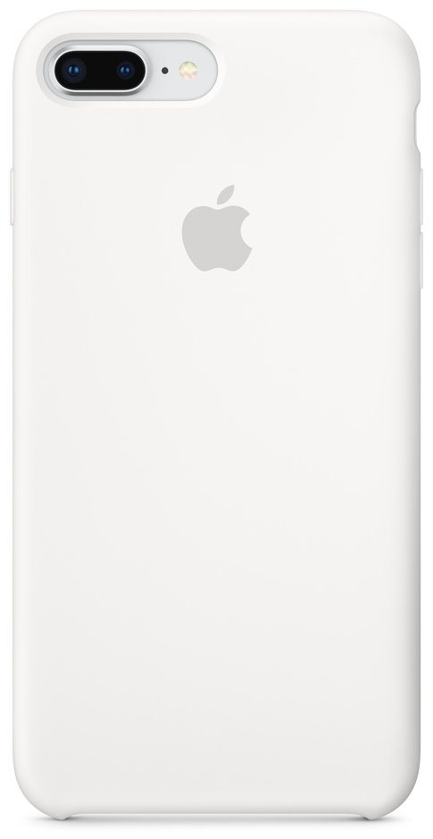 Чехол для смартфона Apple iPhone 8 Plus Silicone Case белый