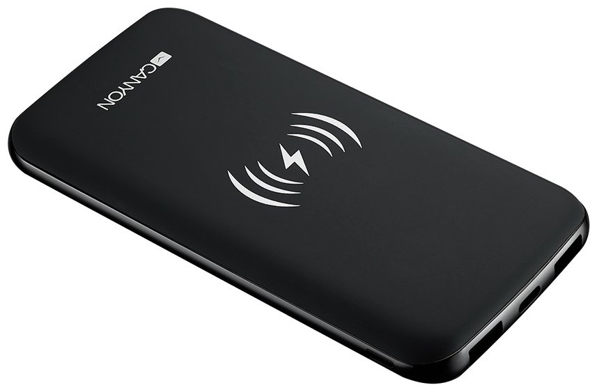 Портативный аккумулятор Canyon CNS-TPBW8 8000 mAh черный