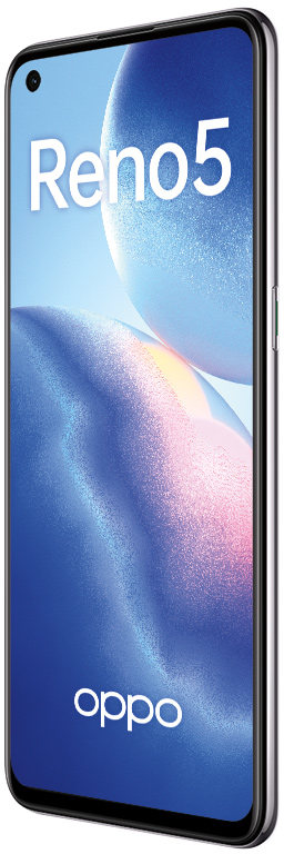 Смартфон Oppo Reno5 8/128 ГБ серебристый