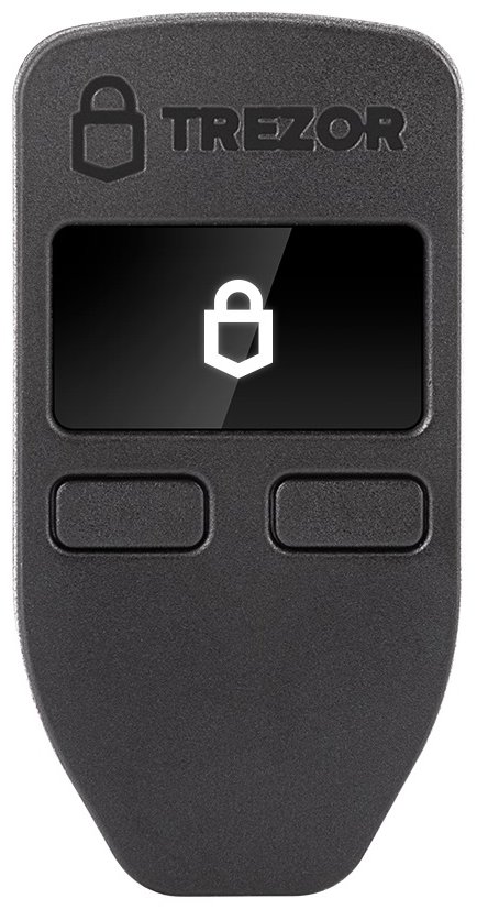 Аппаратный кошелек для криптовалют Trezor Model One черный