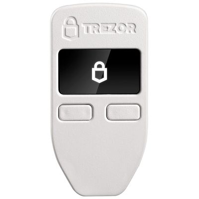 Аппаратный кошелек для криптовалют Trezor Model One белый