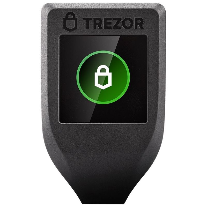 Аппаратный кошелек для криптовалют Trezor Model T