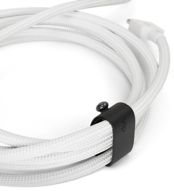 Кабель VLP Nylon Cable Type-C to Type-C 100W 2m белый