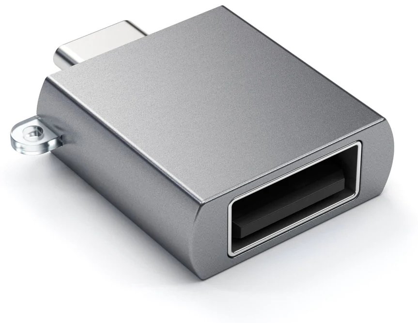 Адаптер Satechi USB-C to USB 3.0 ST-TCUAM серый