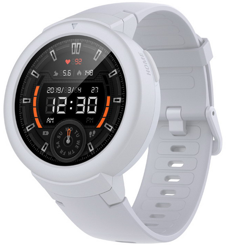 Смарт-часы Amazfit Verge Lite белый с белым ремешком