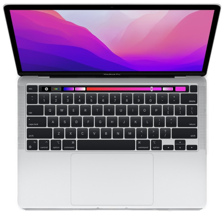 13,3" Ноутбук Apple MacBook Pro 2022 M2/8/256 ГБ серебристый MNEP3