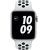 Смарт-часы Apple Watch Series 6 Nike 40mm серебристый с белым ремешком