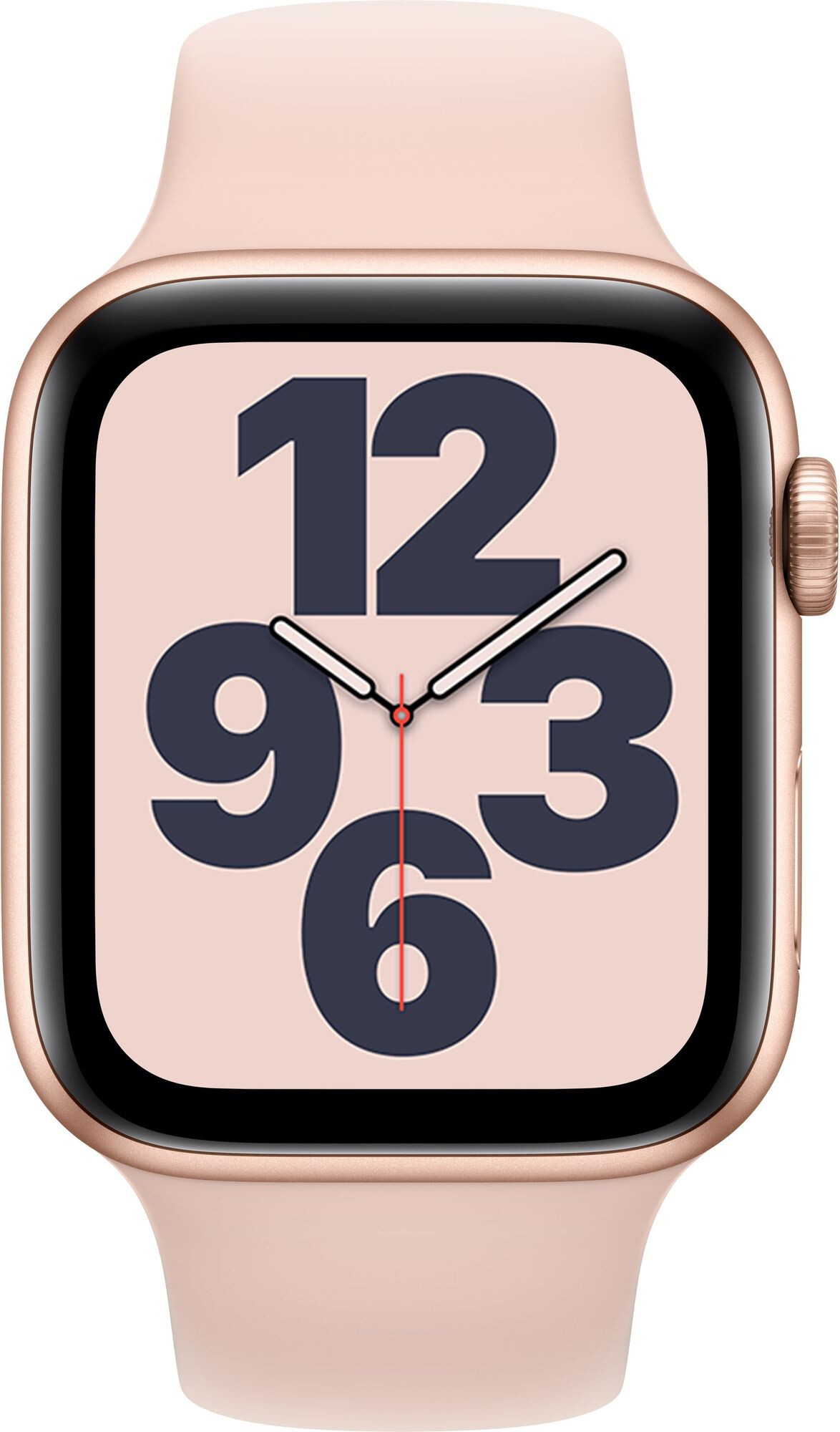 Смарт-часы Apple Watch SE 44mm золотистый с розовым ремешком