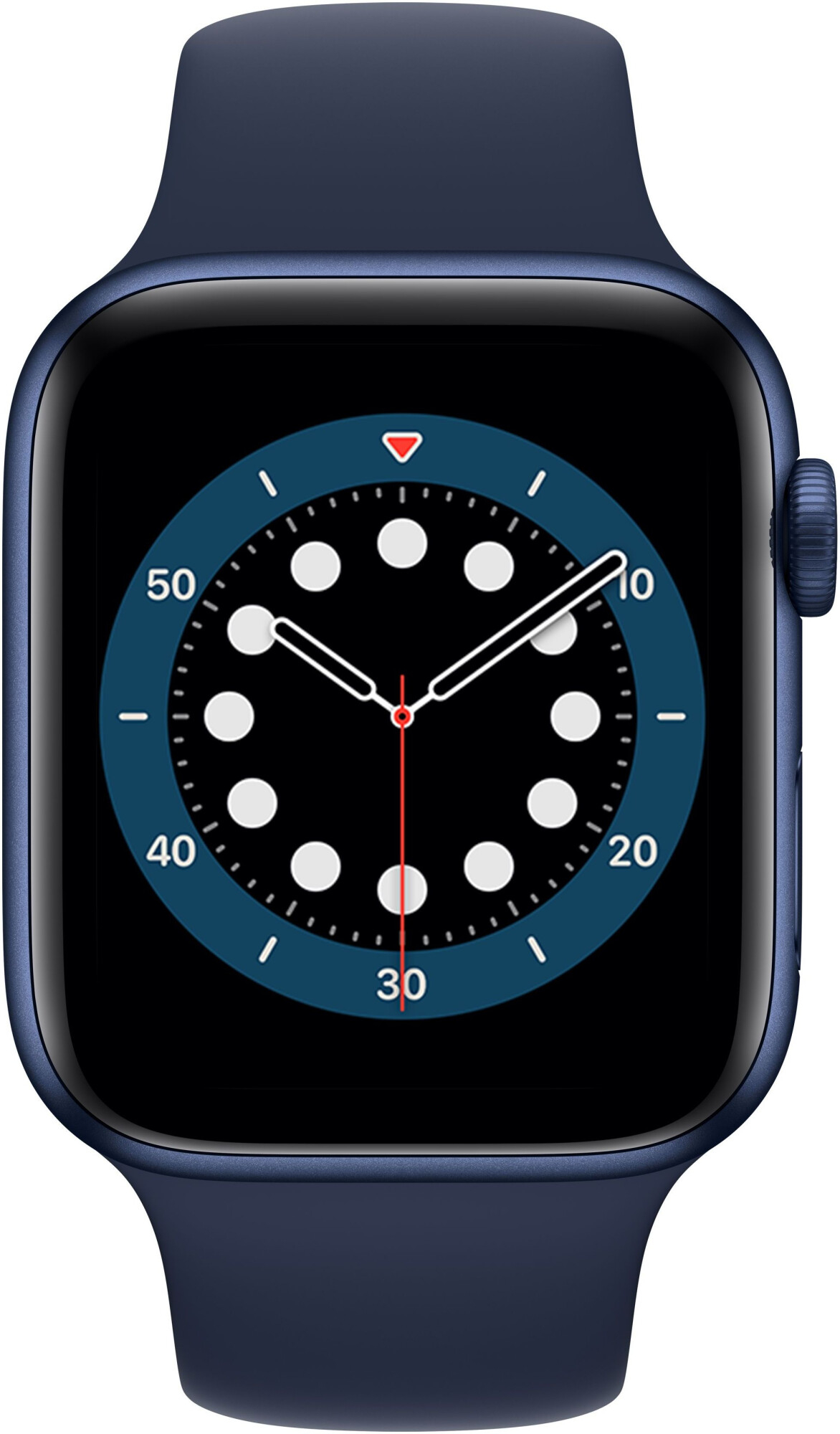 Смарт-часы Apple Watch Series 6 44mm синий с синим ремешком