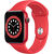 Смарт-часы Apple Watch Series 6 44mm красный с красным ремешком