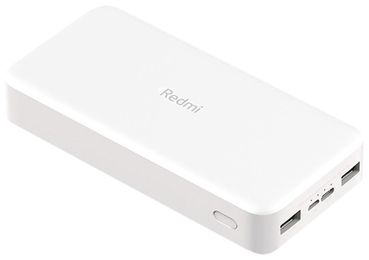 Портативный аккумулятор Redmi 18W Fast Charge Power Bank 20000 mAh белый (VXN4285GL)