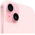 Смартфон Apple iPhone 15 Plus 128 ГБ розовый