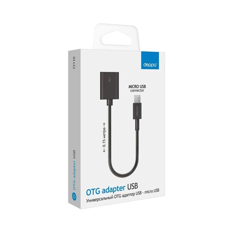 OTG адаптер USB - micro USB