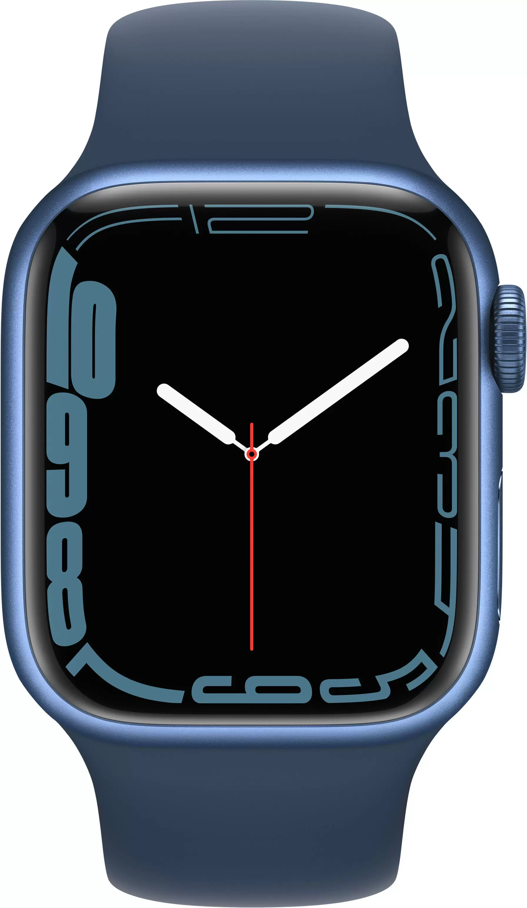 Смарт-часы Apple Watch Series 7 41mm синий с синим ремешком ЕСТ