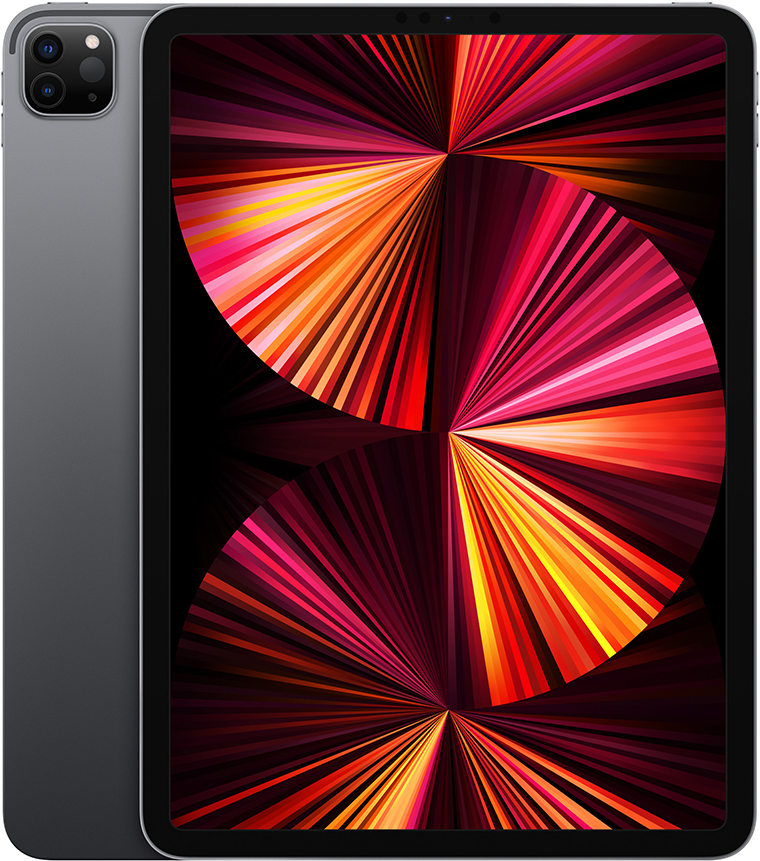 11" Планшет Apple iPad Pro 2021 128 ГБ Wi-Fi + Cellular серый ЕСТ