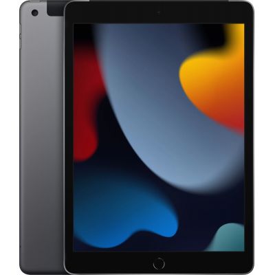 10.2" Планшет Apple iPad 2021 64 ГБ Wi-Fi + Cellular серый ЕСТ