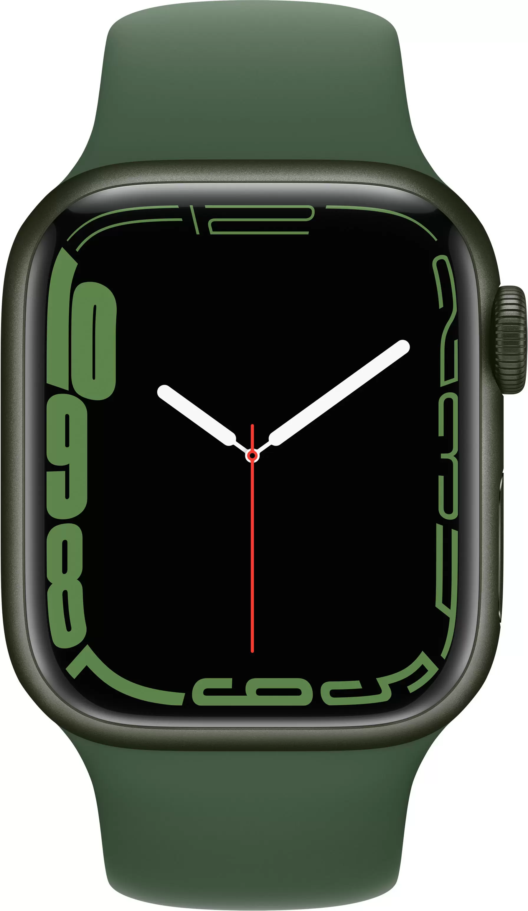 Купить Смарт-часы Apple Watch Series 7 41mm зеленый с зеленым ремешком ...