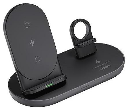 Беспроводное зарядное устройство Aukey LC-A3 3 in 1