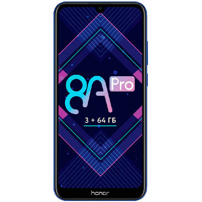 Смартфон Honor 8A Pro 3/64 ГБ синий
