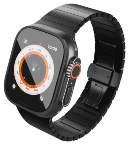Ремешок VLP Titanium Band для Apple Watch 42/44/45/49mm черный