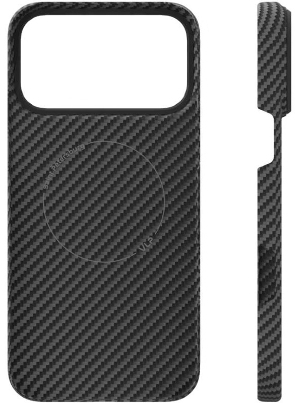 Чехол для смартфона VLP Kevlar Case Apple iPhone 17 Pro Max MagSafe черный