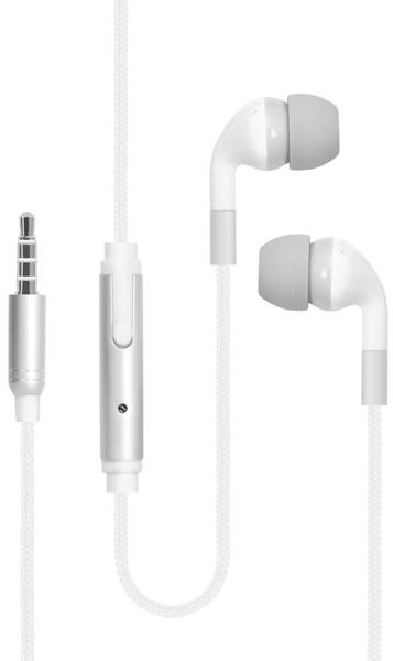 Проводная гарнитура Deppa DR-101 Pure Sound белый