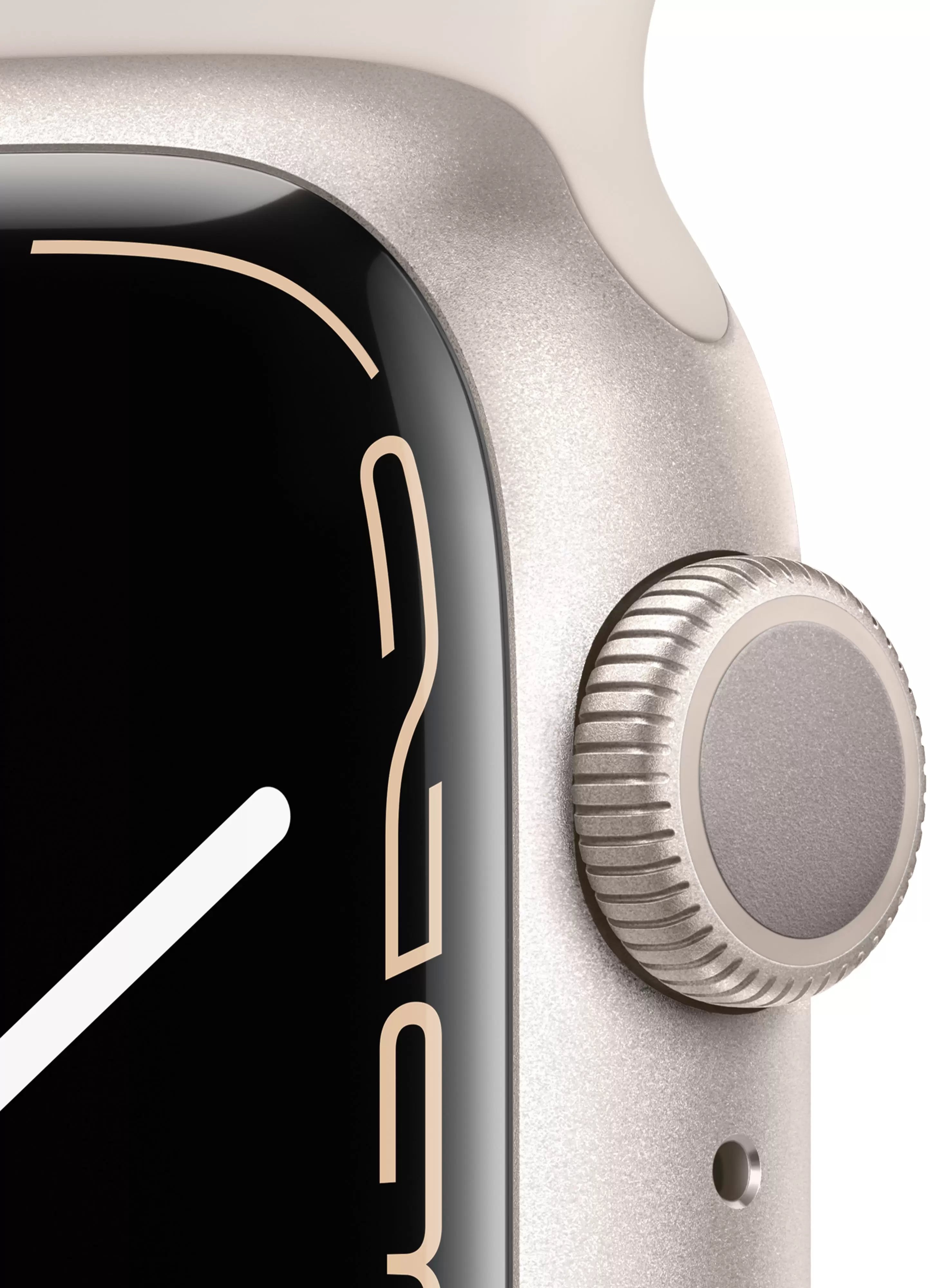 Смарт-часы Apple Watch Series 7 41mm бежевый с бежевым ремешком ЕСТ