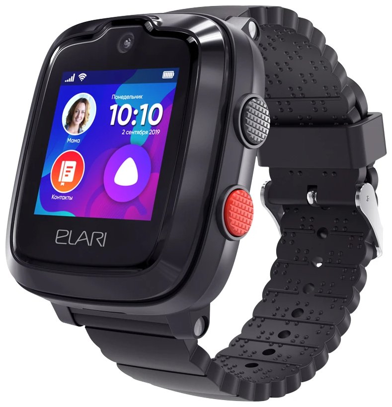 Детские часы ELARI KidPhone 4G черный (KP-4G)