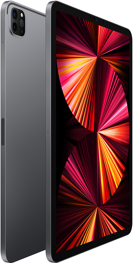 11" Планшет Apple iPad Pro 2021 128 ГБ Wi-Fi + Cellular серый ЕСТ