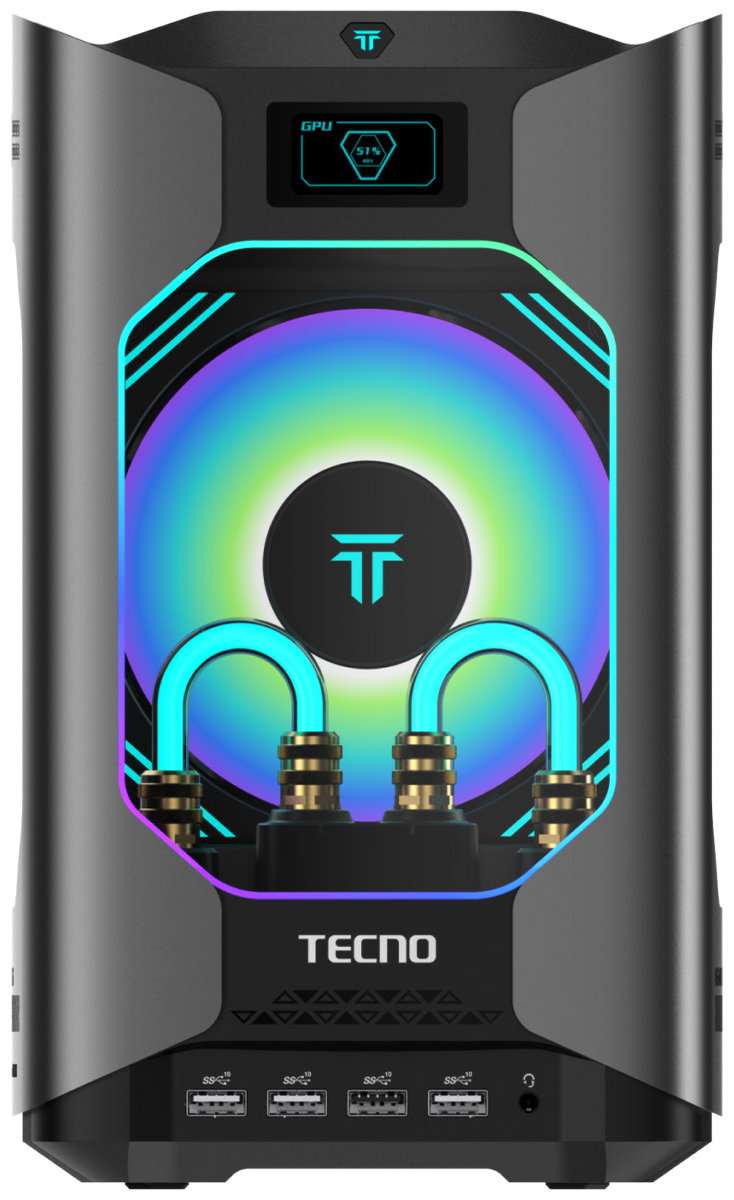 Компьютер Tecno Mega Mini Gaming G1  серый