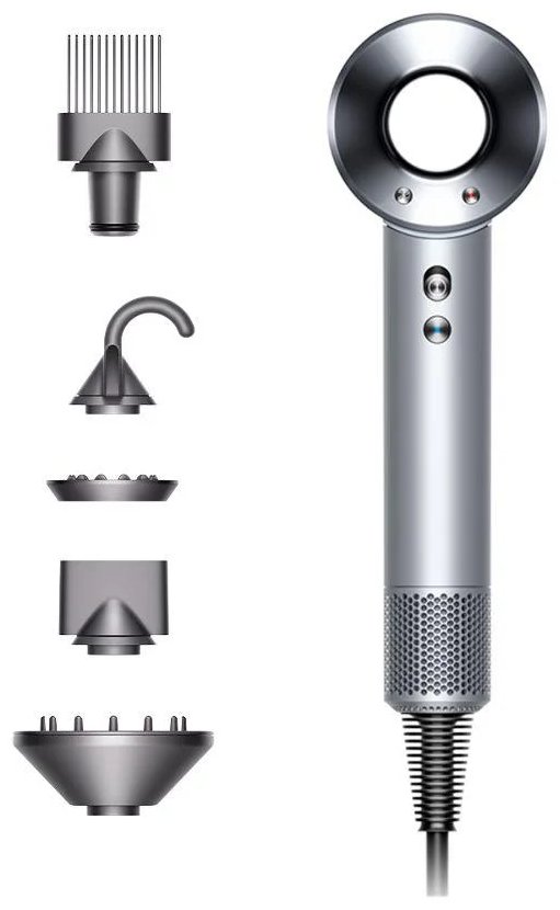 Фен Dyson Supersonic HD12 серебристый
