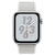 Смарт-часы Apple Watch Series 4 Nike 40mm серебристый с белым ремешком 