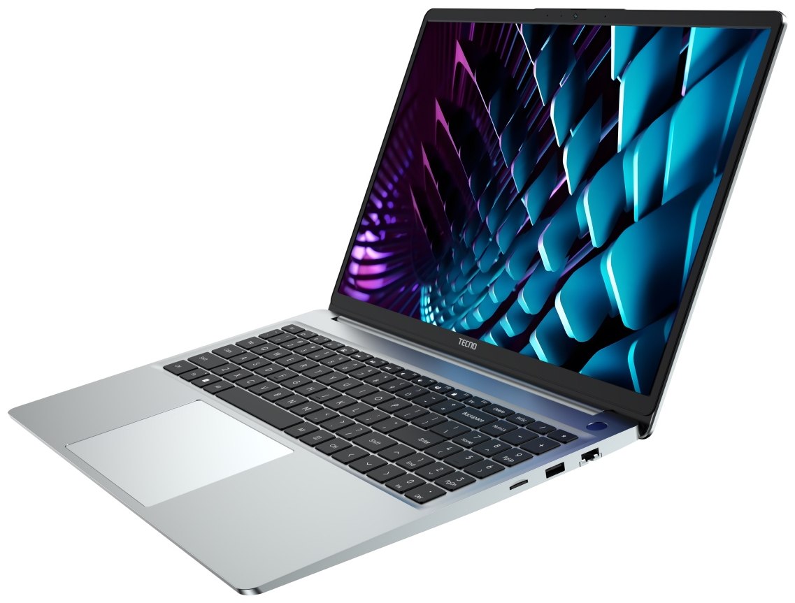 16" Ноутбук Tecno Megabook K16S R7-5800U/16GB/1TB SSD/W11H серебристый 