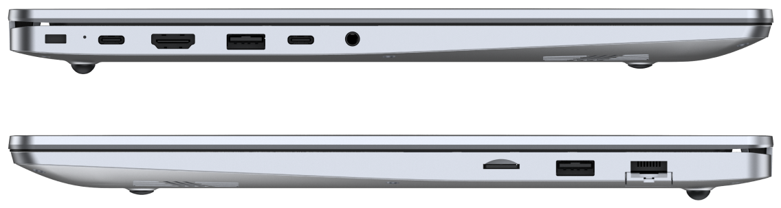 16" Ноутбук Tecno Megabook K16S R7-5800U/16GB/1TB SSD/W11H серебристый 