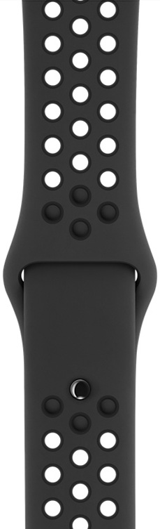 Смарт-часы Apple Watch Series 3 Nike 42mm серый с черным ремешком